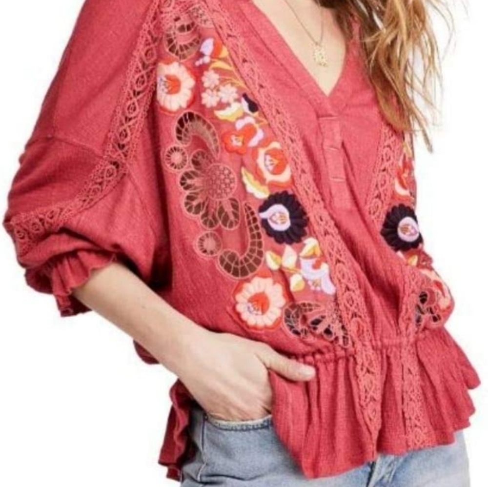 Orange Free People Sangria Top